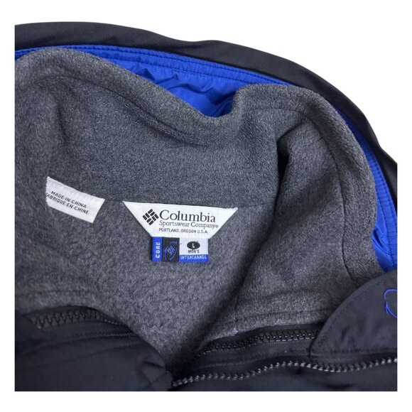 COLUMBIA BUGABOO 2-in-1 Core Interchange Waterproof Ski Snowboard Jacket Mens L - Picture 4 of 8